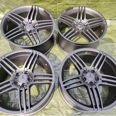 美品☆ベンツ☆その他車種☆社外ホイール4本セット☆19インチ☆9.5J／9J☆