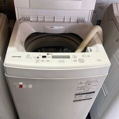 ☆中古￥11,800！TOSHIBA　4.5kg洗濯機　家電　AW-45M7型　幅55㎝ｘ奥行54㎝ｘ高さ94㎝　【BD153】