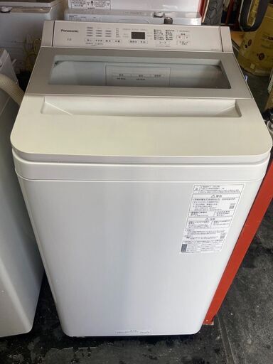 ☆中古￥19,800！Panasonic　7.0kg洗濯機　家電　NA-FA7H1型　幅57㎝ｘ奥行58㎝ｘ高さ102㎝　2022年製　【BD154】