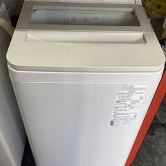 ☆中古￥19,800！Panasonic　7.0kg洗濯機　家電　NA-FA7H1型　幅57㎝ｘ奥行58㎝ｘ高さ102㎝　2022年製　【BD154】