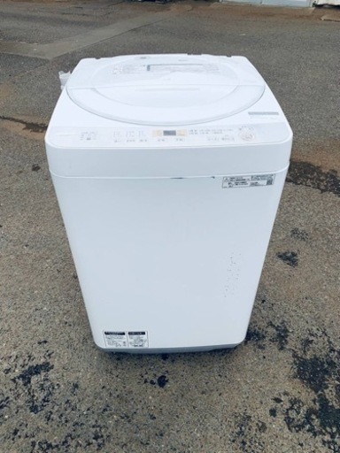 SHARP　全自動電気洗濯機 ES-GE6C-W
