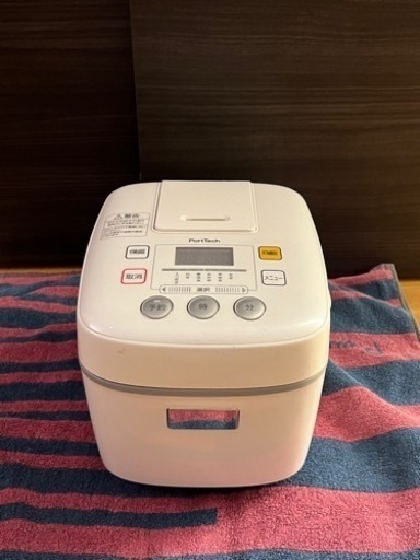 PortTech 2019年製家電 キッチン家電 炊飯器