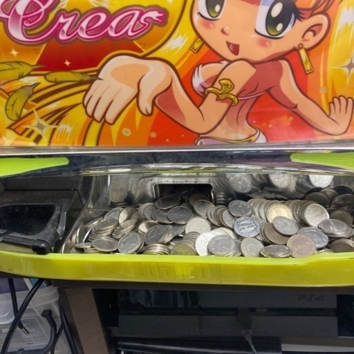スロット　秘宝伝　実機　コイン付き