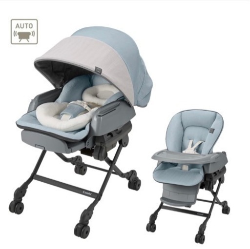 【電動ハイローチェア】コンビ ネムリラ  AUTO SWING BEDi Long スリープシェル EG