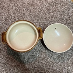 ミニ土鍋　新品未使用の画像