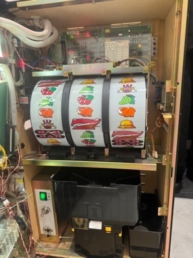 ファイナルジャグラー (ピンク)◆コイン不要機付◆ スロット 家スロ パチスロ実機 実機 北電子