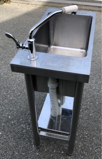 ⭐︎中古品　1槽シンク　　300×600×800mm  厨房用品⭐︎