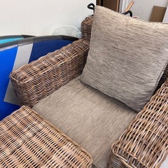 ソファー一式　ラタン　籐　アジアン風ラタンソファーの画像