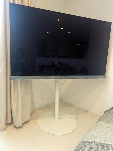 【決まりました】値下げしました！　美品です！使用期間約2年程度　TOSHIBA\nREGZA\n有機ELテレビ＆テレビ台＆背面ラック