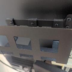 【決まりました】値下げしました！　美品です！使用期間約2年程度　TOSHIBA
REGZA
有機ELテレビ＆テレビ台＆背面ラックの画像