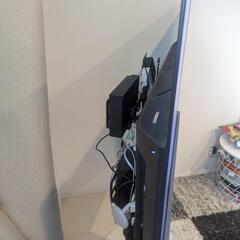 【決まりました】値下げしました！　美品です！使用期間約2年程度　TOSHIBA
REGZA
有機ELテレビ＆テレビ台＆背面ラックの画像