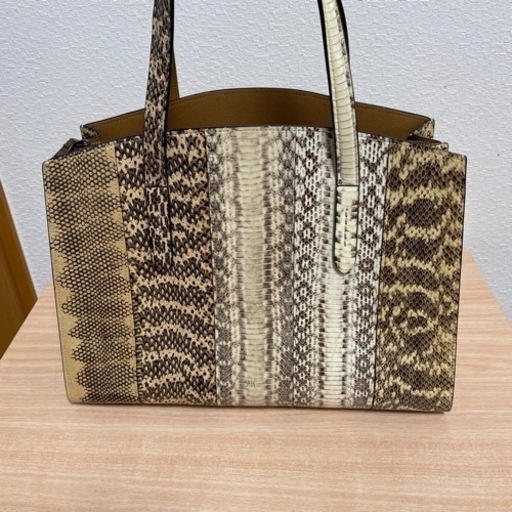 COACH トートバッグ スネークスキンパイソン