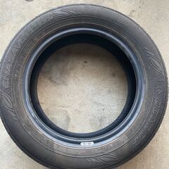 155/65R14 スタットレスタイヤ/アルミ　+　サマータイヤ付き + ラック付きの画像