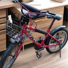 子供用18インチ自転車 あさひ DUALLY 赤