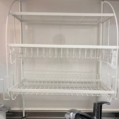 つっぱり　水切りラック