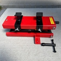 オートバイ　ジャッキ　メンテナンス