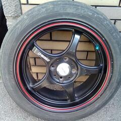 車のパーツ タイヤ、ホイールの画像