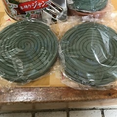 商談中蚊取り線香の画像