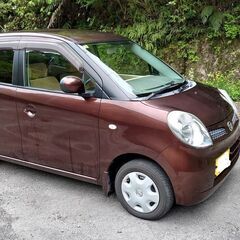 値下げ　日産モコ　乗って帰れます　純正ナビ、ワンセグ、バックカメラ付き　車検令和7年7月までの画像