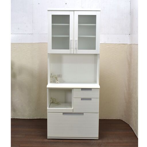 ニトリ 食器棚 キッチンボード(ダリア 80KB WH) 5/15受渡終了