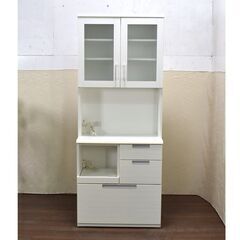 【5/15受渡終了】≪zyt1446ジ≫ ニトリ 食器棚/キッチ...