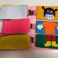 手作り　知育布絵本の画像