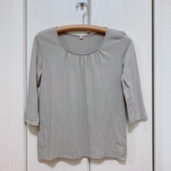 UNIQLO Mサイズ 7部袖カットソー 2枚の画像