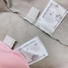 UNIQLO Mサイズ 7部袖カットソー 2枚の画像