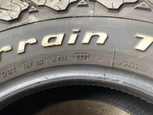 ⭐︎BF Goodrich All-Terrain T/A KO2⭐︎バリ溝⭐︎16インチ⭐︎