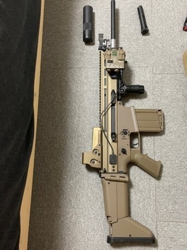次世代電動ガン　東京マルイ　SCAR-H ガスブローバックライフル FDE