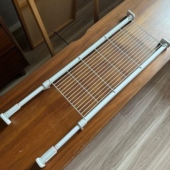 テレビキャビネット　鏡　伸縮棚の画像