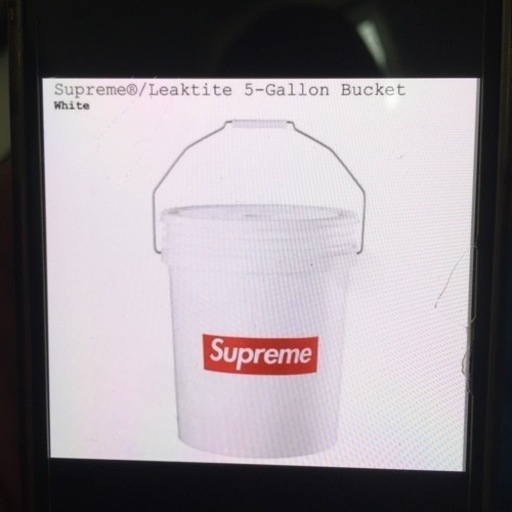 supreme 24ss week10 バケツ