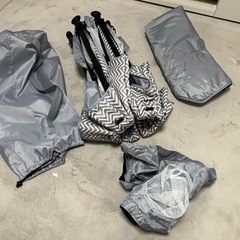 折り畳み ベビーサークル メーカー:ONESTEPメッシュサークル 洗える　たためるの画像