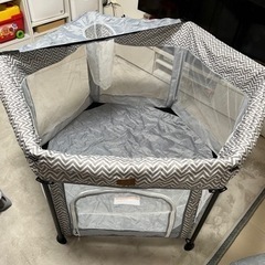 折り畳み ベビーサークル メーカー:ONESTEPメッシュサークル 洗える　たためるの画像