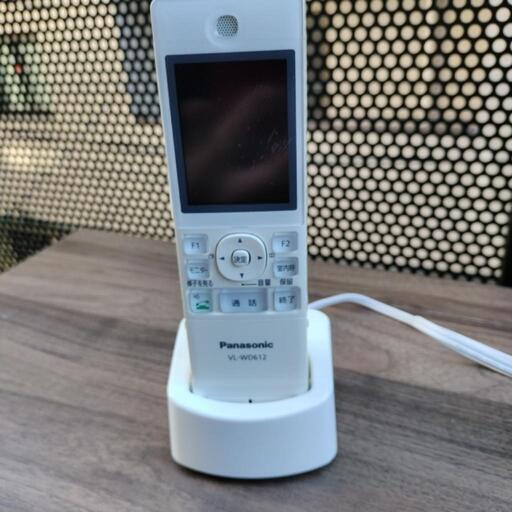 美品   Panasonic  どこでもドアホンワイヤレスモニター子機 VL-WD612
