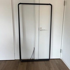 ハンガーラック　服掛け　物干し竿の画像