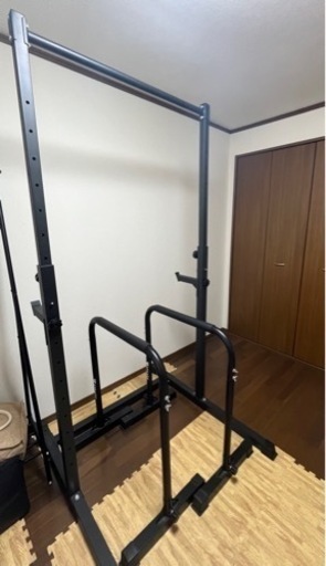【お譲りさき決まりました】おまけ付き★ディップスタンド2本　WASAI  懸垂　ぶら下がり　ベンチプレス　健康器具