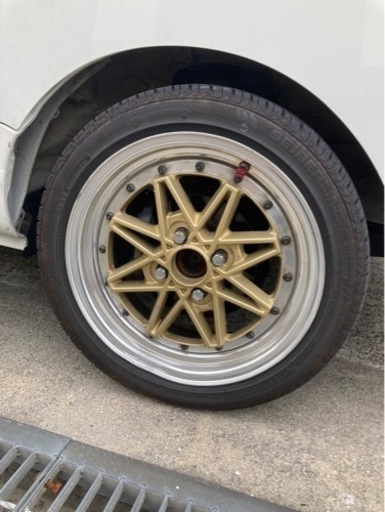 ワーク　エクイップ 03  4本セット❗️タイヤほぼ新品❗️軽や軽トラなどに！