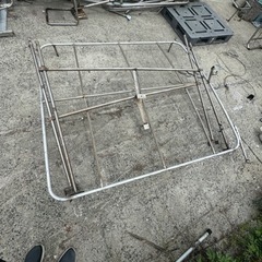船　屋根　枠　プレージャーボート　オーニング　テント　漁船　和船の画像