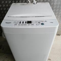 【配達無料】[2020年製]全自動洗濯機　4.5kg  Hisense  HW-E4503