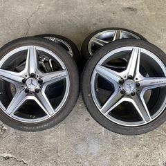 ベンツ　W204 C63前期　18インチアルミセット　