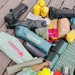 登山、キャンプ用品の画像