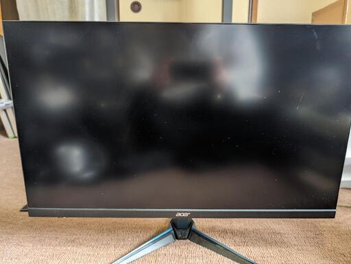 【交渉中】acer ２７型 液晶ディスプレイ 家電