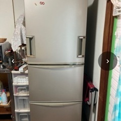 届けます シャープ冷蔵庫 345L