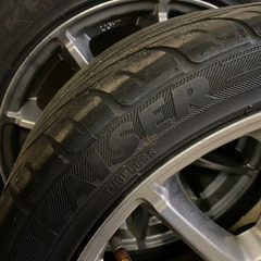 ホイール　タイヤ　17インチ　2本　ドリケツの画像