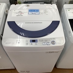 SHARP シャープ 全自動洗濯機 ES-GE55R 2016年製【トレファク 川越店】