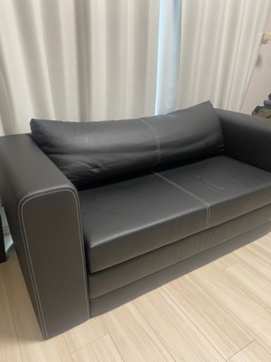家具 ソファベッド　2人掛け