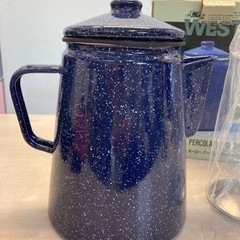 パーコレーター☆96713コーヒーメーカー ホーロー1.5L　の画像