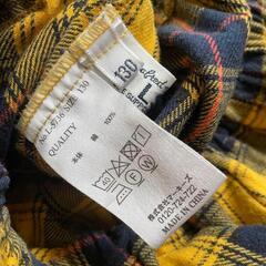 マーキーズ　チェックフレアスカート　130cmの画像