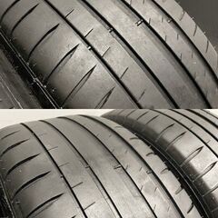 【MICHELIN PILOT SPORT4 215/45ZR17】夏タイヤ【WedsSport SA-20R 17インチ 7.5J5HPCD100+48】21年製 プリウス 86 レガシィ等　(MTG545)クレジットカード QRコード決済可能